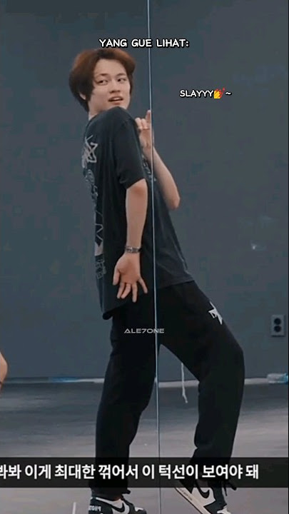 brutal amat Lé😭~ Jen lu ksurupan Soang yak⁉️😂 #chenle #jeno #nct #funnymoments #istj #dancepractice