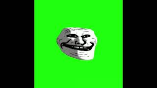 👿Troll face smile Red👿 /Green screen/ No copyright Wala scene 😉