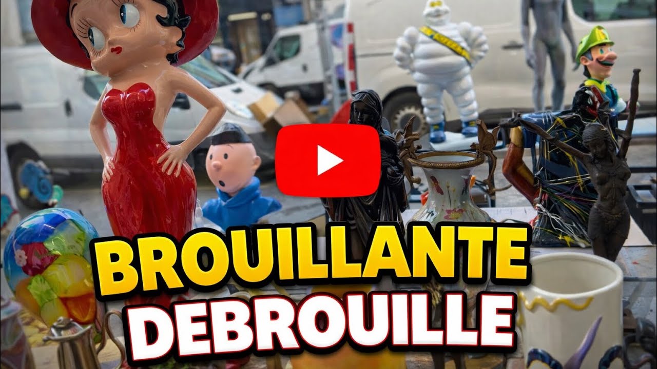 سوق الأشياء القديمة في باريس 