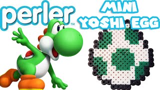 Mini Yoshi Egg - Perler Mini Beads Tutorial
