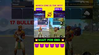 M4a1 Vs M1411  Freefire Gun Ability Test  ffshorts ffviral ffplus fftoday ffff ffworld