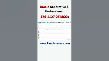 1Z0-1127-25 MCQs explanation | OCI Generative AI Exam Question 2025 | 1Z0-1127-25 Practice questions