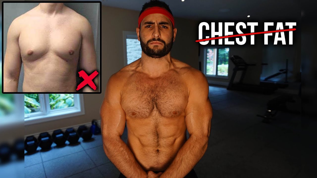 Chest Fat BURNING Workout & Nutrition At Home How to