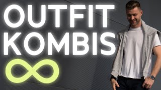 Unendliche Outfit-Kombinationen stylen ● Outfits kombinieren Männer