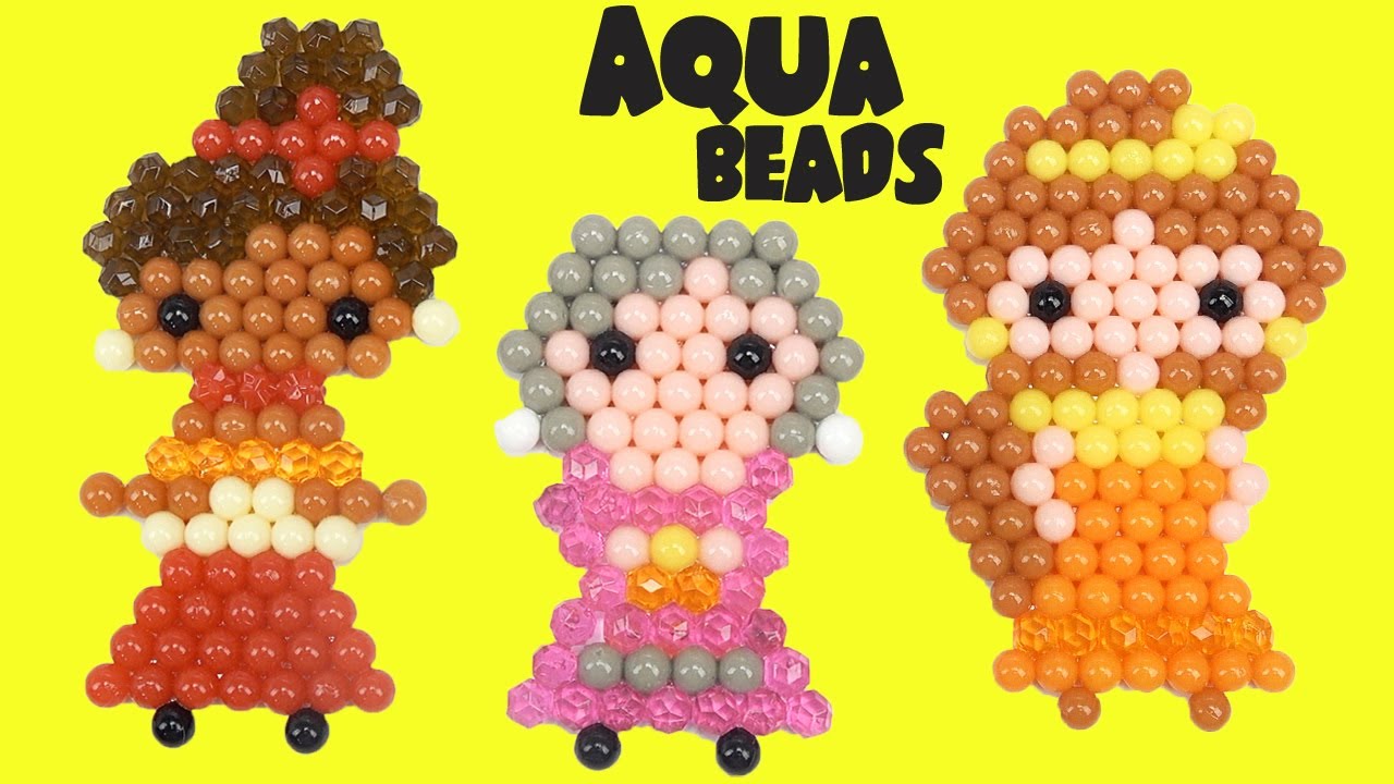 Trolls Band Together Movie DIY Aquabeads Craft Activity kit! Poppy