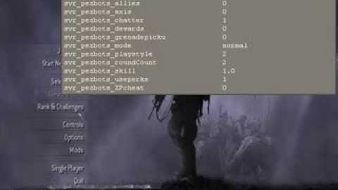 CALL OF DUTY 4 MODERN WARFARE GAMEPLAY WITH OFFLINE PEZBOTS