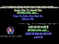 Main jat yamla pagla deewana  karaoke with scrolling lyrics eng 