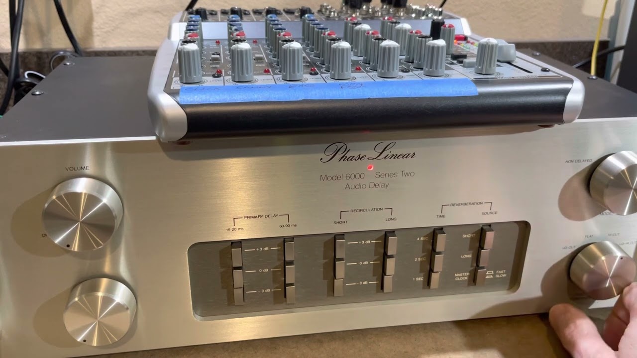 Demo of Phase Linear Audio Delay processor