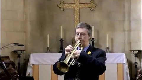 'Bach, Jesu Joy of Man's Desiring'. Trumpet and Organ