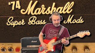 SECRETS of the MARSHALL SUPER BASS...Modding to a SUPER LEAD!
