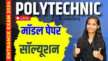 Polytechnic important 100 question || chemistry model paper by Raceva Academy