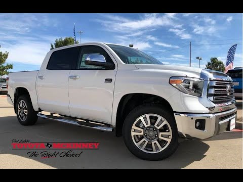 2020 Toyota Tundra Sr5 Crew Max With Trd Sport Package 4wd