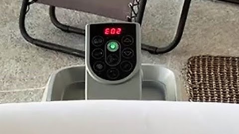 Saluspa E02 Error Code -Easy Fast Fix