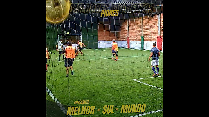 Menino Ney frieza total! Deu cobertura no goleiro anão e só correu pro abraço!