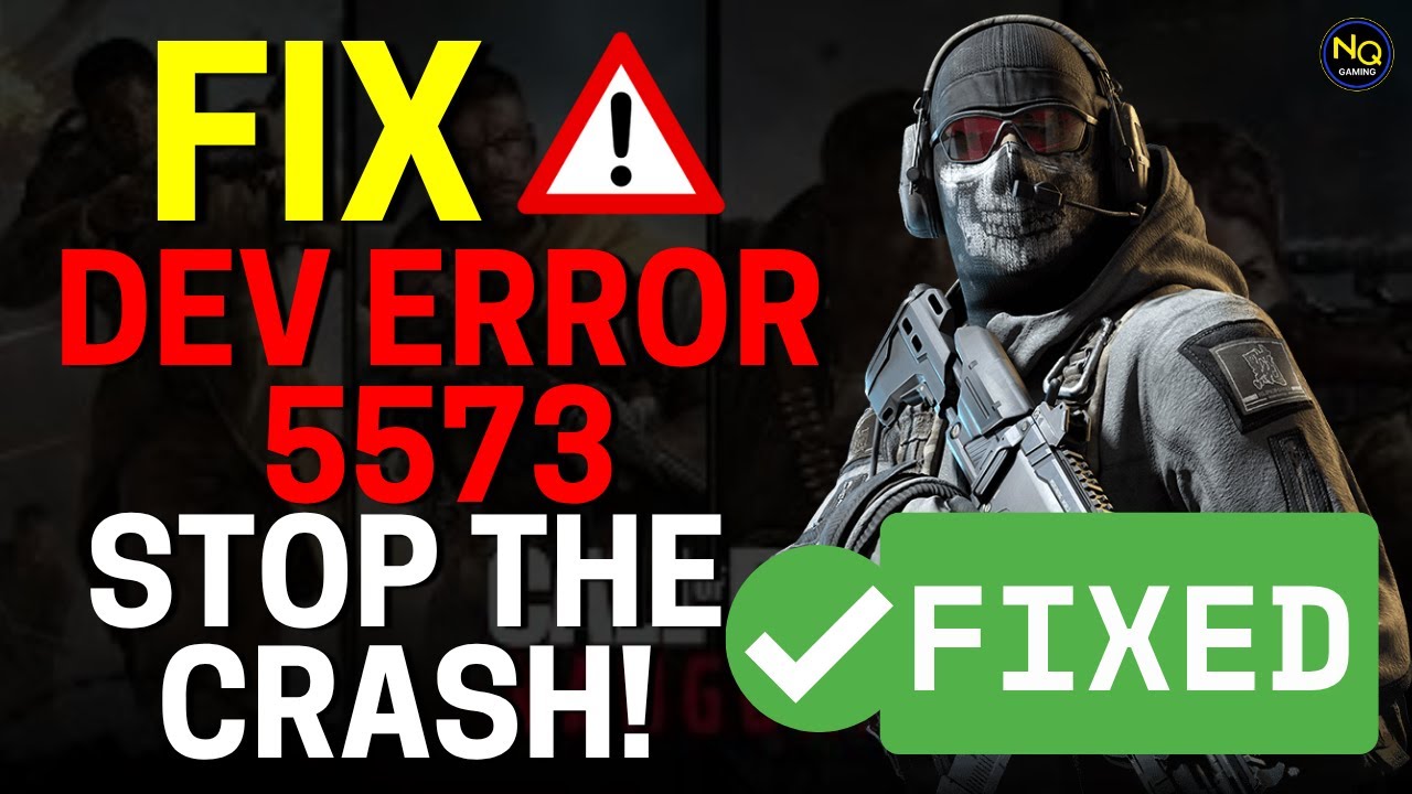 FIX Dev Error 5573 in Call of Duty Vanguard – Crashing on Startup? Try This Working Solution!