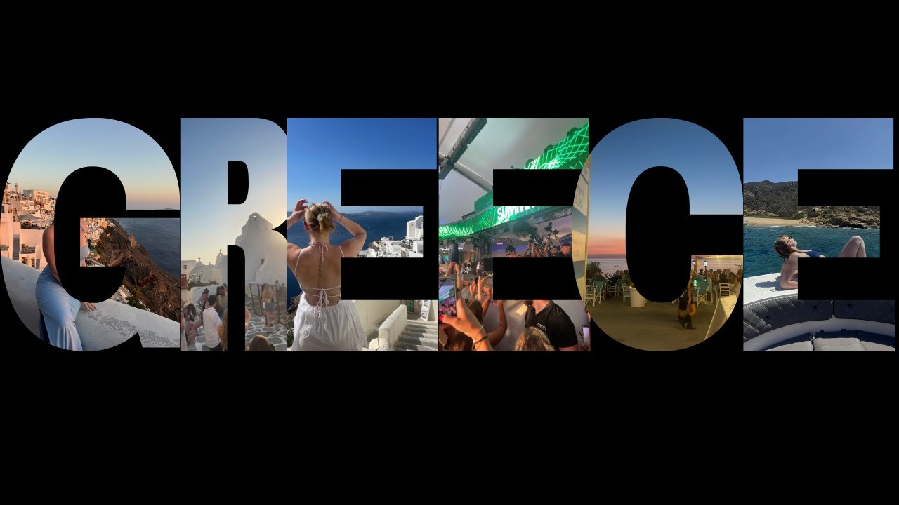 Прыжки по греческим островам. Видеоблог CONTIKI