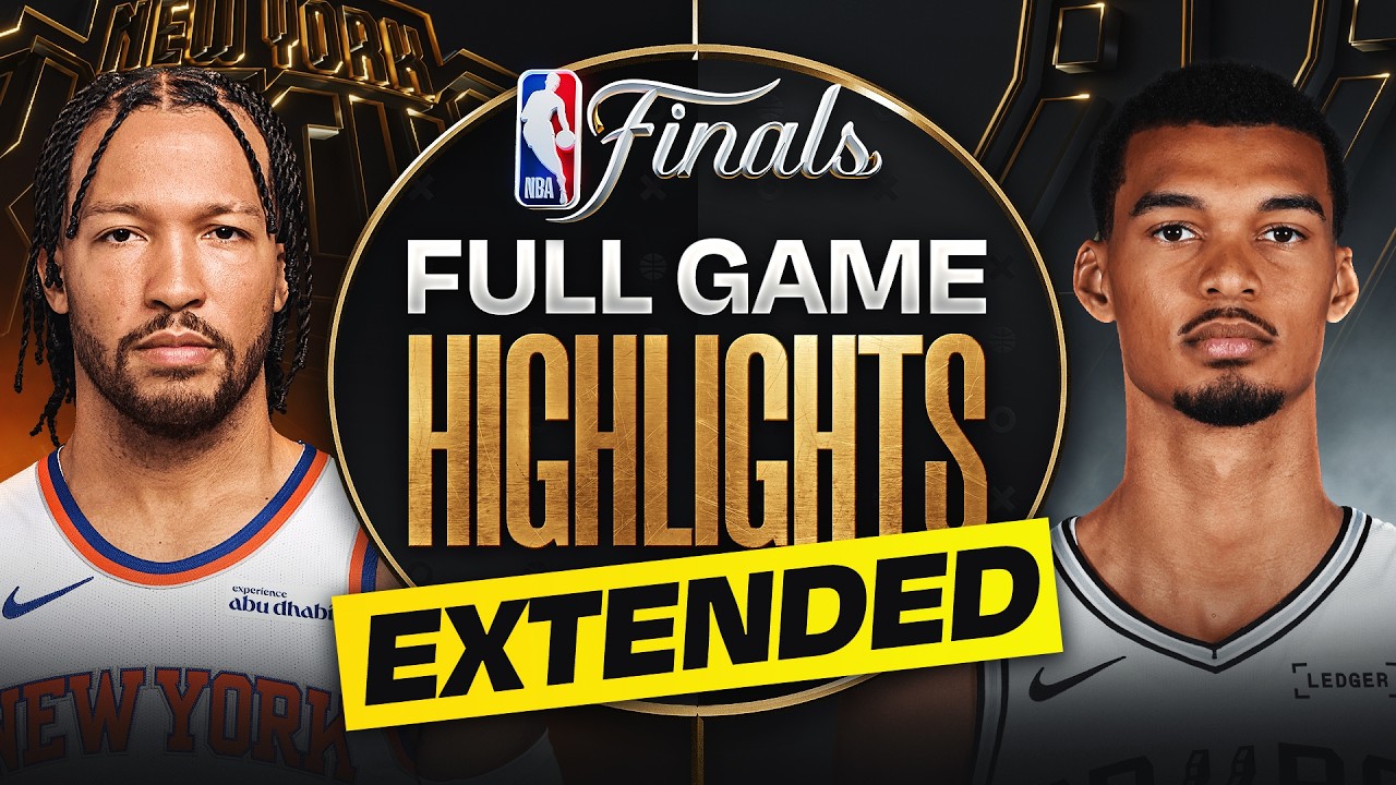 EXTENDED: #3 KNICKS at #2 SPURS | NBA FINALS GAME 1 HIGHLIGHTS | June 3, 2026