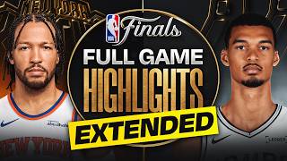 EXTENDED: #3 KNICKS at #2 SPURS | NBA FINALS GAME 1 HIGHLIGHTS | June 3, 2026