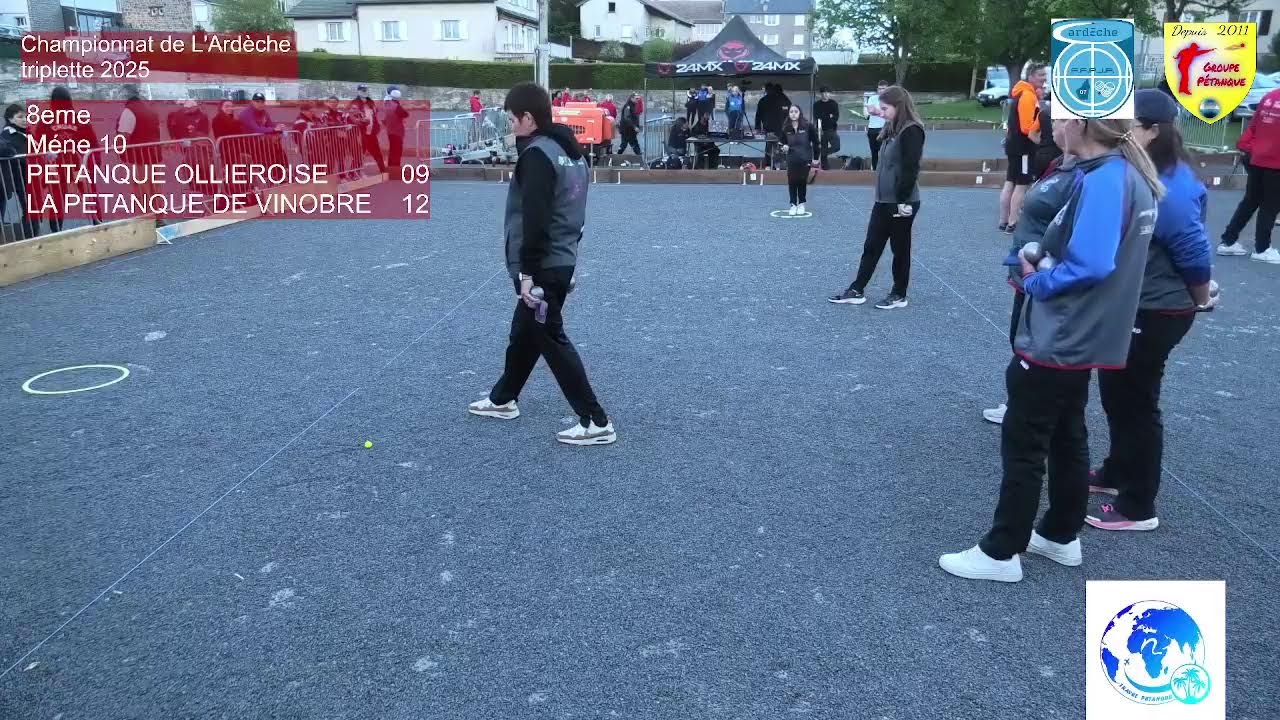 Miniature de la vidéo : Championnat de L'Ardèche triplette
