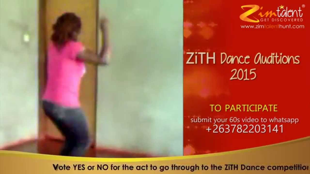Loveness Nota D1343 - ZimTalent Hunt (ZiTH) Dance 2015 Auditions