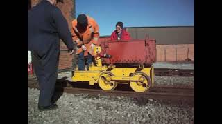 GVLR wheal jane tin mine locomotive recently restored after 25 years