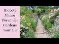  uk hidcote manor perennial gardens walking tour  gloucestershire england