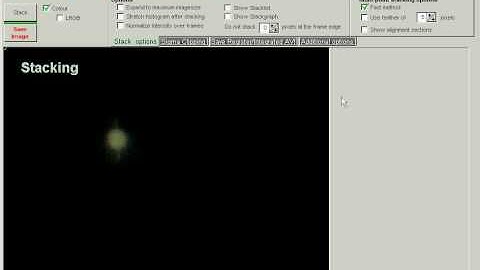Registax Video Frame Stacking Tutorial