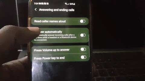Read Caller Name Aloud Samsung Galaxy