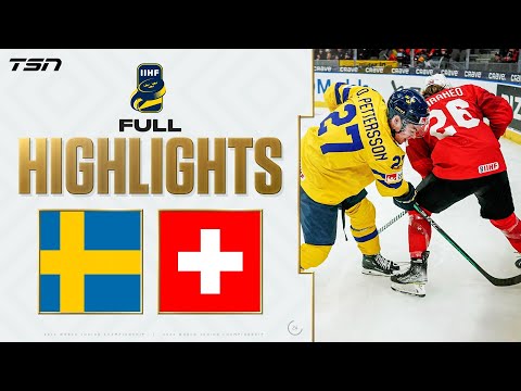 Sweden vs. Switzerland FULL HIGHLIGHTS -- 2024 World Junior Championship quarter-final