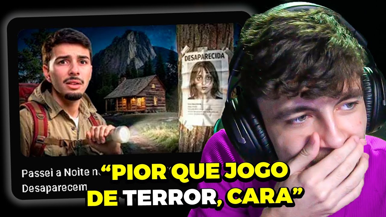 SUETAM REAGE: Passei a Noite na Montanha que Pessoas Desaparecem