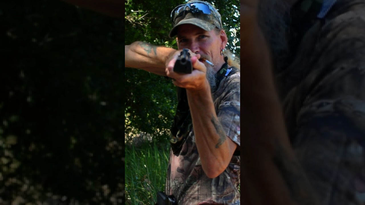 Kane from hunted down first blood #gun #hunting #meat #Assassin ##running #filmorago #movie