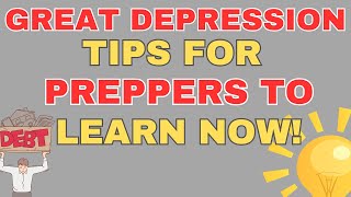 History Repeating? Great Depression Tips to Learn Before The Collapse