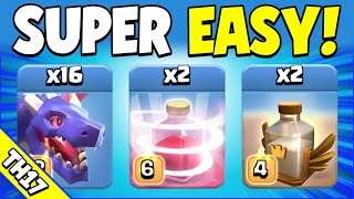 Double Recall Revive is SO EASY!!! TH17 Attack Strategy (Clash of Clans)