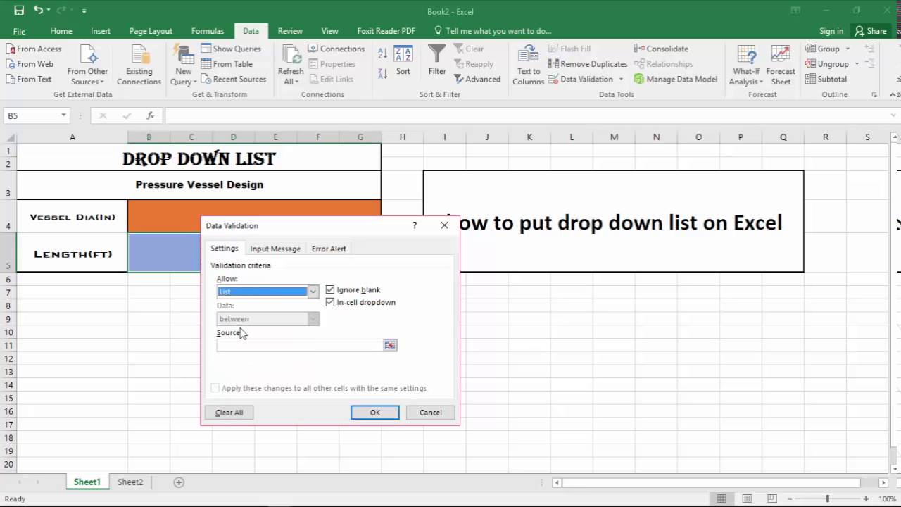 how-to-create-dropdown-list-in-excel-easy-clear-3-steps-excel-vrogue