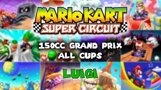 Mario Kart Super Circuit: 150cc Grand Prix - All Cups w/ Luigi