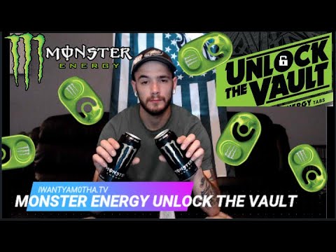 Monster Energy UNLOCK THE VAULT Tab Promo 2019 Unboxing | DXRacer Gaming Chair + more!