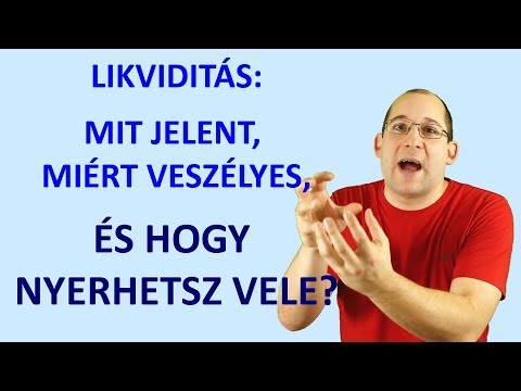 Videó: Mi A Likviditás