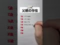 父親の存在#手書き