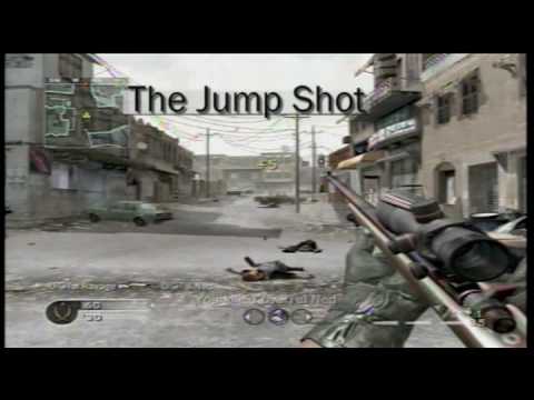 Call of Duty 4 no scope tutorial with commentary