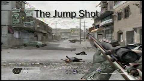 Call of Duty 4 no scope tutorial with commentary