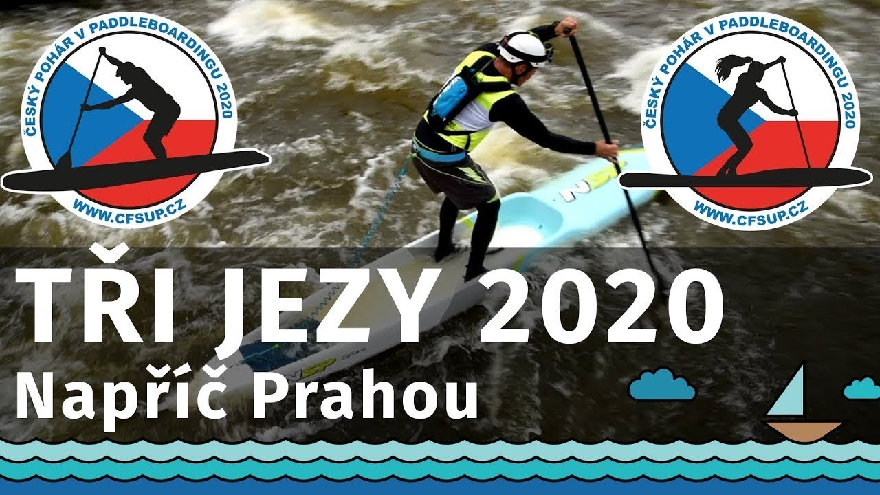 Napříč Prahou přes tři jezy 2020