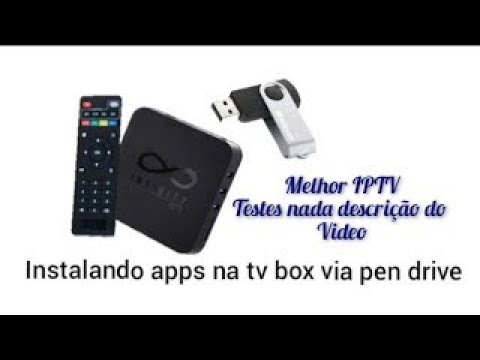 Como instalar app Smart TV via pendrive?