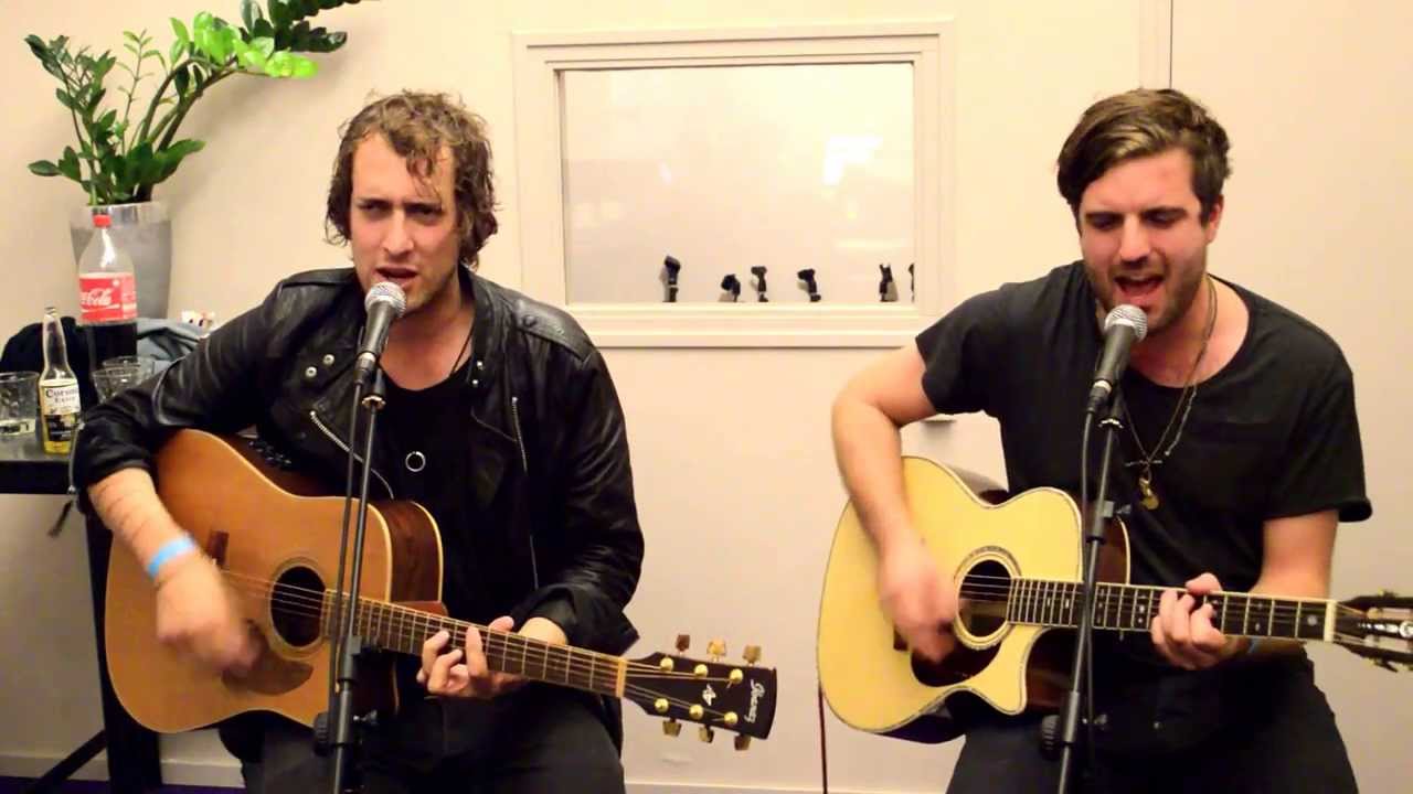 Kensington - We Are The Young (akoestisch), live @ Optimaal FM