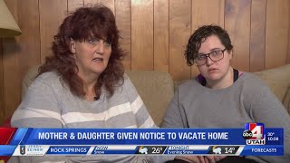 Disabled mother and daughter facing eviction