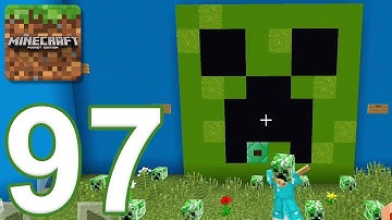 Minecraft: PE - Gameplay Walkthrough Part 97 - Find The Button: YouTubers Edition (iOS, Android)