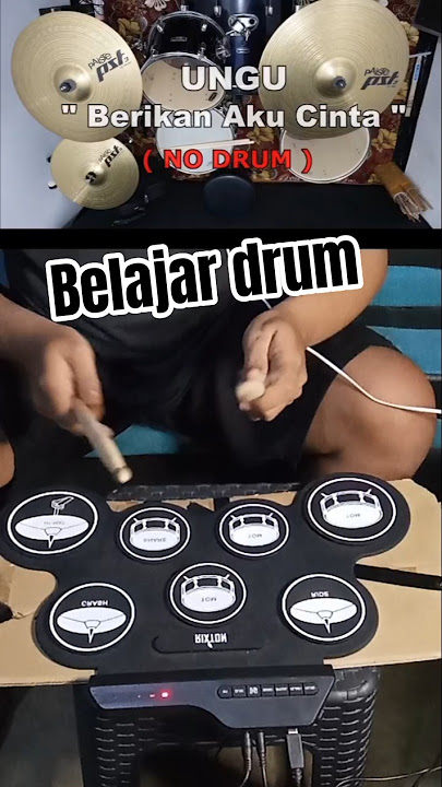 BERIKAN AKU CINTA - UNGU, cover drum portable #drumcover #drums #covermusiktop #nostalgiajamandulu