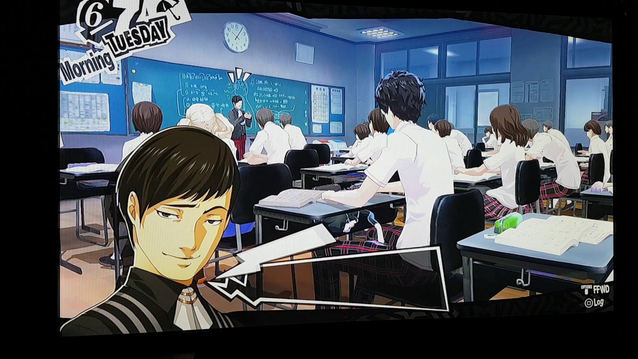 Persona 5 Classroom Question (7 Jun) YouTube