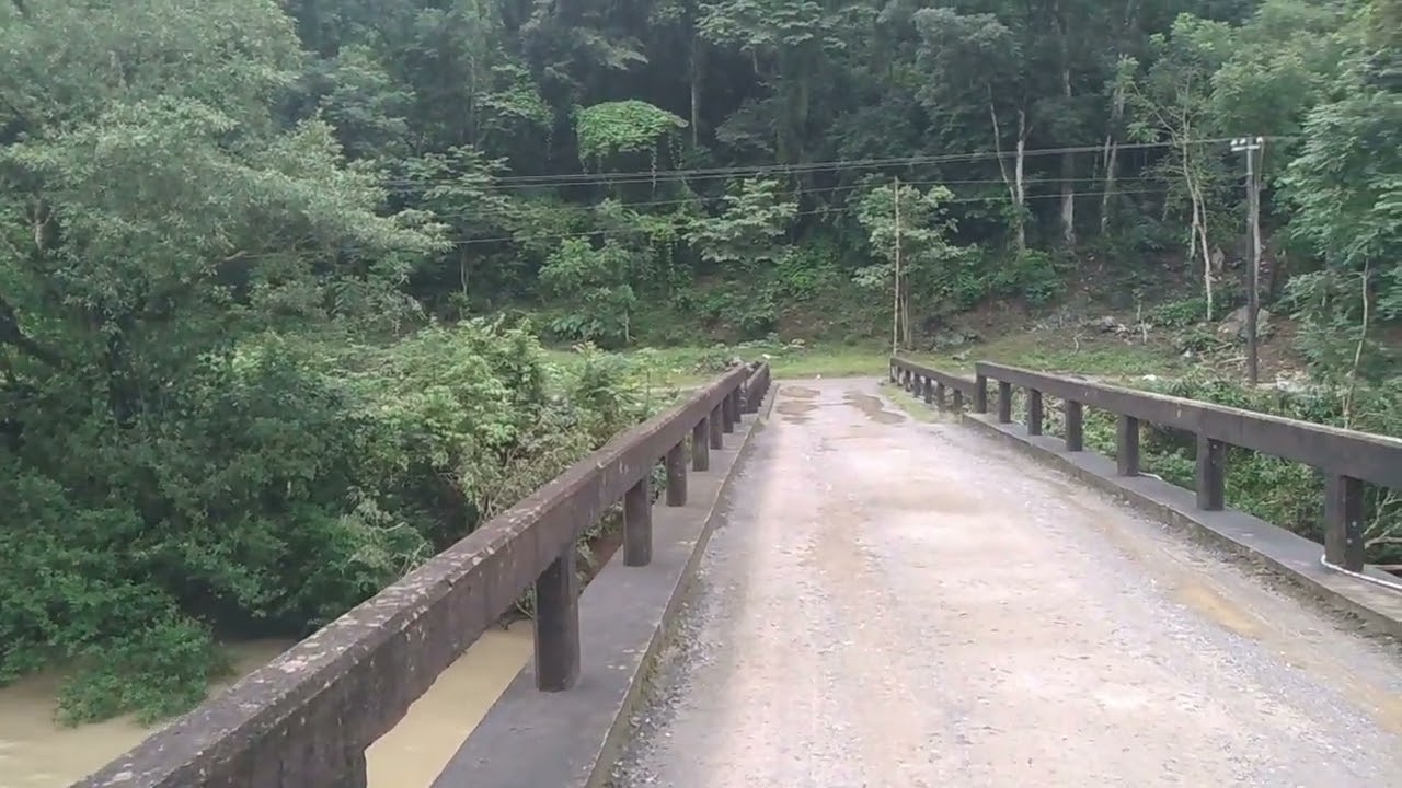 Asi seve el río desde el puente del tepeyac
