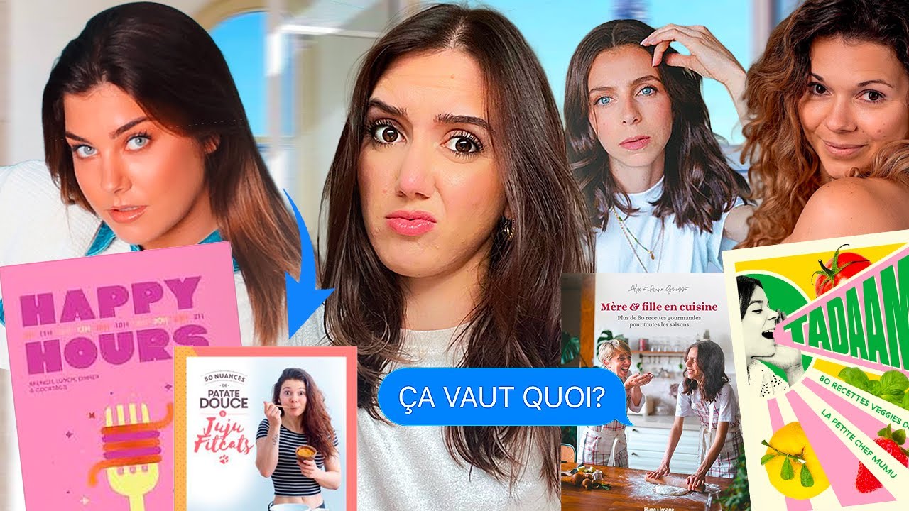 JE TESTE LES RECETTES DES LIVRES D’INFLUENCEUSES (Anna Rvr, Alix ...