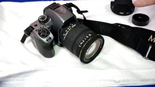 Sigma 18-50mm f/2.8 zoom lens review Pentax K-70 screenshot 5